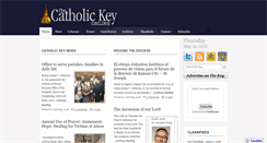 Desktop Screenshot of catholickey.org