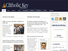 Tablet Screenshot of catholickey.org